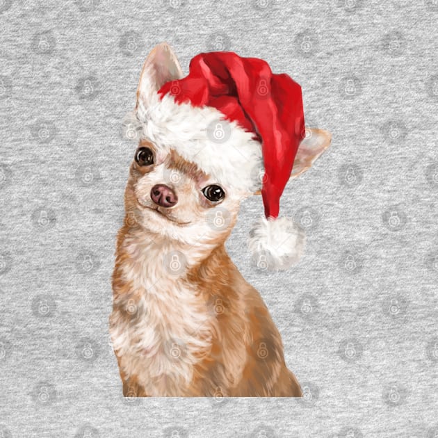 Christmas Chihuahua in Green by bignosework